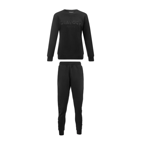 Komplet męski OLAVOGA NOURE 2026 czarny - maWer Fashion