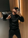 Komplet męski OLAVOGA NOURE 2026 czarny - maWer Fashion