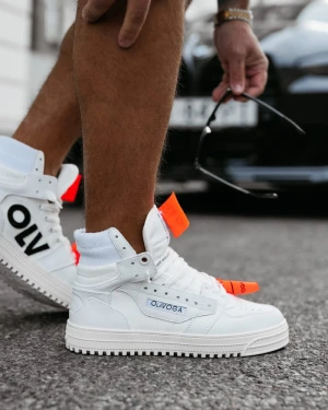 OUTLET Buty męskie sneakersy OLAVOGA HYPER 2025 białe - produkt ze skazą