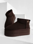 Buty damskie śniegowce OLAVOGA MISTY 2025 brąz - mawershop