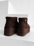 Buty damskie śniegowce OLAVOGA MISTY 2025 brąz - mawershop