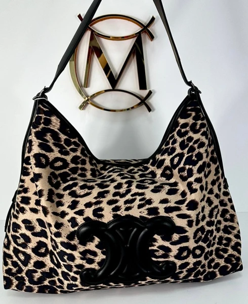 Torebka damska shopper Celine MASSIMO CONTTI panterka - mawer Fashion