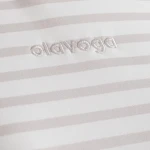 Bluzka damska OLAVOGA FLOAT 2026 ecru z beżem - mawershop