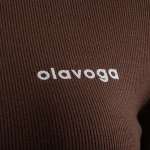 Bluzka damska OLAVOGA ELIOMAIN 2026 brąz - mawershop
