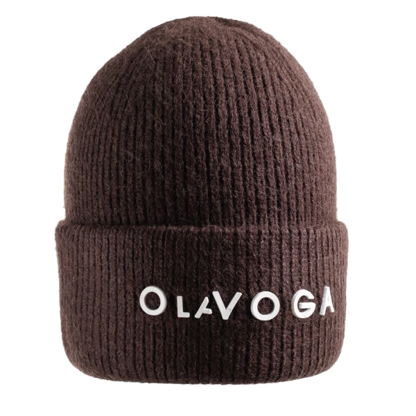 Czapka damska OLAVOGA MEDINA 2026 brązowa - mawershop