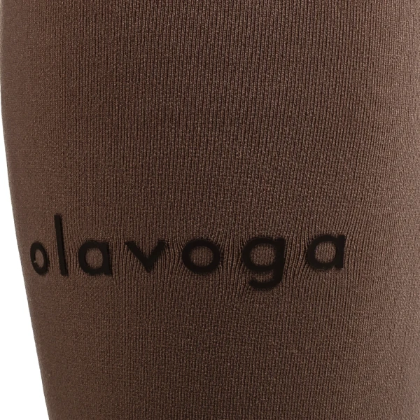 Legginsy damskie OLAVOGA NEBULA 2026 ciemny beż - mawershop