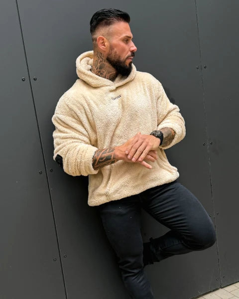 Bluza męska OLAVOGA FIDO MEN 2026 beż - mawershop