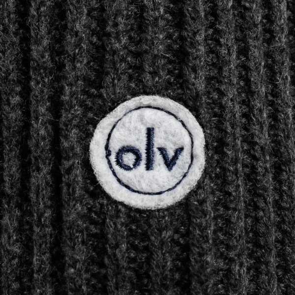 Sweter męski OLAVOGA SASIO 2026 czarny  - mawershop