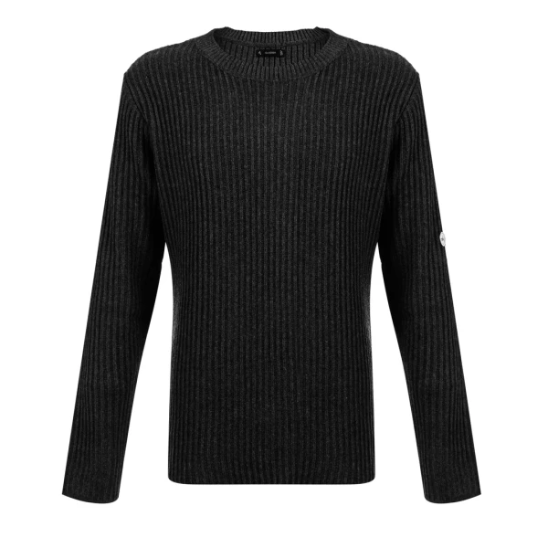 Sweter męski OLAVOGA SASIO 2026 czarny  - mawershop