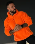 Bluza męska OLAVOGA FIDO MEN 2026 pomarańcz - mawershop