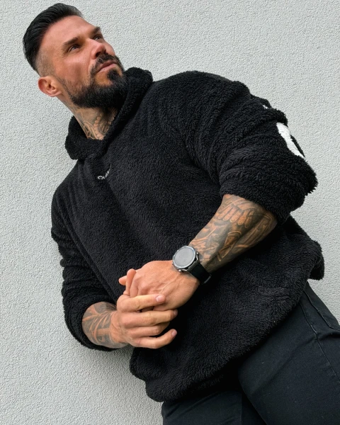 Bluza męska OLAVOGA FIDO MEN 2026 czarna - mawershop