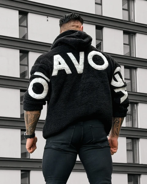 Bluza męska OLAVOGA FIDO MEN 2026 czarna - mawershop