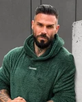 Bluza męska OLAVOGA FIDO MEN 2026 ciemna zieleń - mawershop
