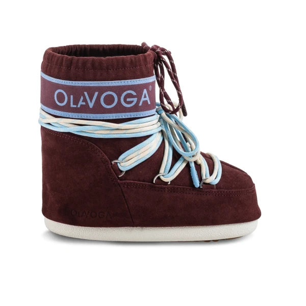 Buty damskie śniegowce OLAVOGA YETI 2026 burgund - mawershop