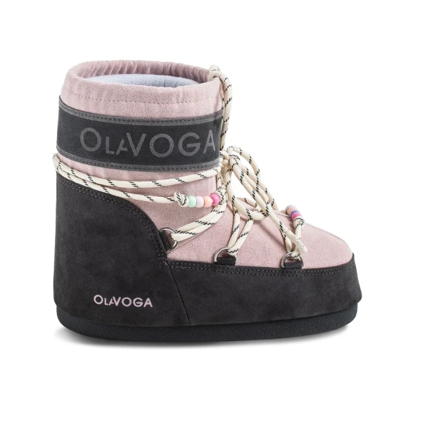 Buty damskie śniegowce OLAVOGA YETI 2026 szare - mawershop