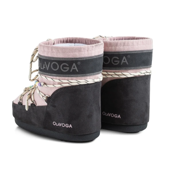 Buty damskie śniegowce OLAVOGA YETI 2026 szare - mawershop