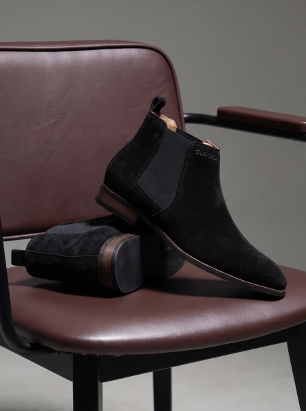 Buty męskie botki OLAVOGA DALLAS 2026 czarne - mawershop