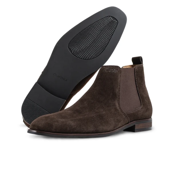 Buty męskie botki OLAVOGA DALLAS 2026 brąz - mawershop