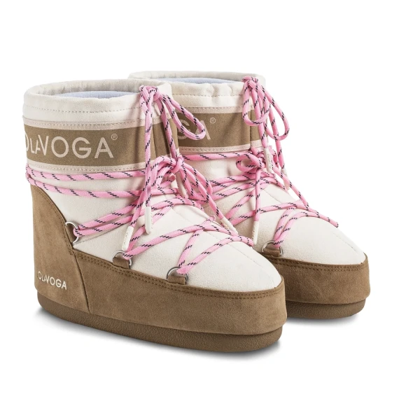 Buty damskie śniegowce OLAVOGA YETI 2026 beż - mawershop