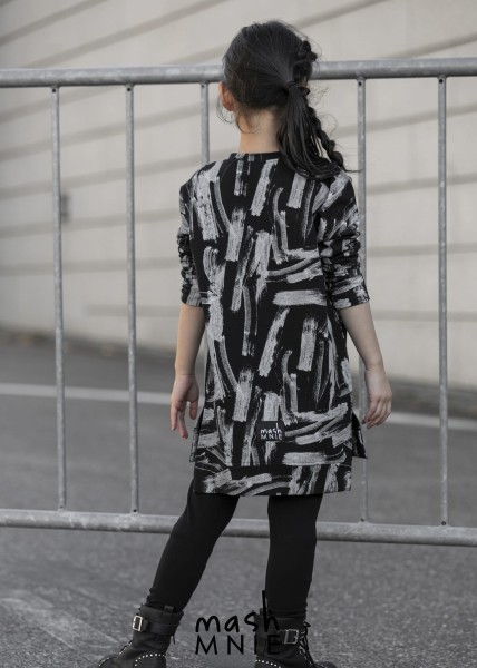 Getry, legginsy dziewczęce mashMNIE czarne