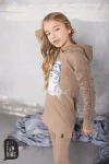 Bluza dziewczęca GIRLS SECRET ALL FOR KIDS beż