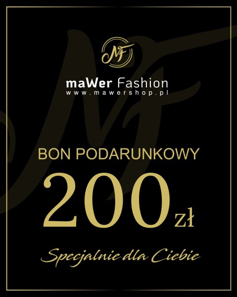 Bon Podarunkowy o wartości 200 zł