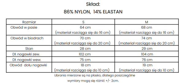 Legginsy damskie OLAVOGA JUDITH - maWer Fashion