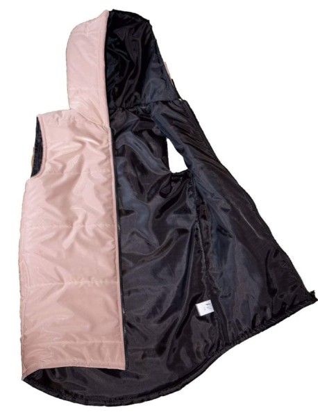 Bezrękawnik dziewczęcy KIZ by KIDS pudrowy róż