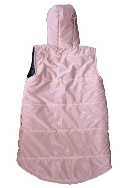 Bezrękawnik dziewczęcy KIZ by KIDS pudrowy róż