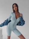 Kombinezon damski OLAVOGA ERIS błękitny – maWer Fashion