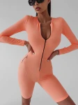Kombinezon damski OLAVOGA ERIS neon łosoś – maWer Fashion