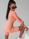 Kombinezon damski OLAVOGA ERIS neon łosoś – maWer Fashion