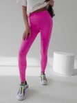 lLegginsy damskie OLAVOGA HOSTE neon róż – maWer  Fashion