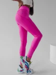 Legginsy damskie OLAVOGA HOSTE neon róż – maWer  Fashion