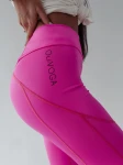 Legginsy damskie OLAVOGA HOSTE neon róż – maWer  Fashion