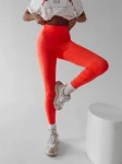 Legginsy damskie OLAVOGA HOSTE pomarańcz – maWer  Fashion