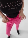 Spodnie damskie OLAVOGA NIGELLA neon róż – maWer Fashion