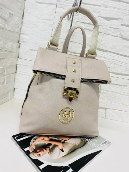 Torebko - plecak Salvadore Feretti Milano beżowy
maWer Fashion