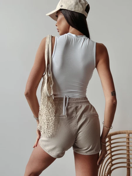 Spodenki damskie OLAVOGA BELLE 7259 beż – maWer Fashion