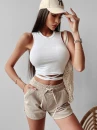 Spodenki damskie OLAVOGA BELLE 7259 beż – maWer Fashion