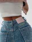 Spodnie jeansowe OLAVOGA BLUE 2 niebieskie - maWer Fashion