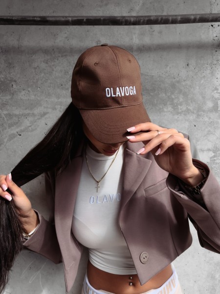 Czapka UNISEX OLAVOGA MASIS 2023 brązowa – maWer Fashion