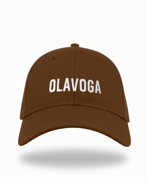 Czapka UNISEX OLAVOGA MASIS 2023 brązowa – maWer Fashion