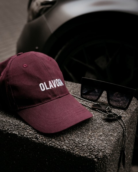 Czapka UNISEX OLAVOGA MASIS 2023 bordowa – maWer Fashion