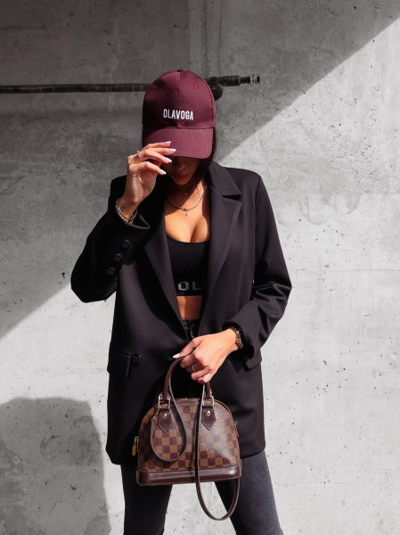 Czapka UNISEX OLAVOGA MASIS 2023 bordowa – maWer Fashion