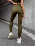 legginsy damskie OLAVOGA CLASSIC 2023 khaki - maWer Fashion