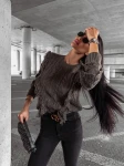 Sweter damski OLAVOGA LAREN 2023 khaki – maWer Fashion