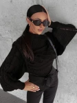 Sweter damski OLAVOGA OSLO 2023 czarny - maWer - Fashion