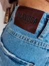 Spódniczka damska OLAVOGA NOVA 2023 niebieska –maWer Fashion