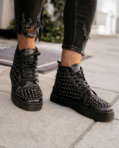 Buty męskie OLAVOGA ELBA 2023 czarne  -  maWer Fashion